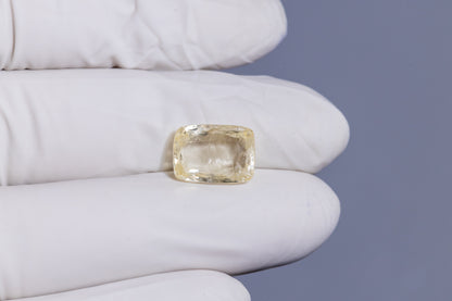 Natural Yellow Sapphire (Pukhraj) 8.35 Carats