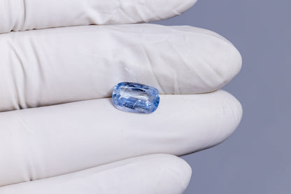 Natural Blue Sapphire (Neelam) 4.09 Carats