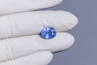 Natural Blue Sapphire (Neelam) 7.16 Carats