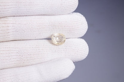 Natural Yellow Sapphire (Pukhraj) 6.13 Carats