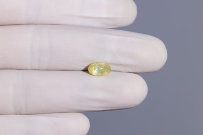 Natural Cat'S Eye (Lehsuniya) 3.18 Carats