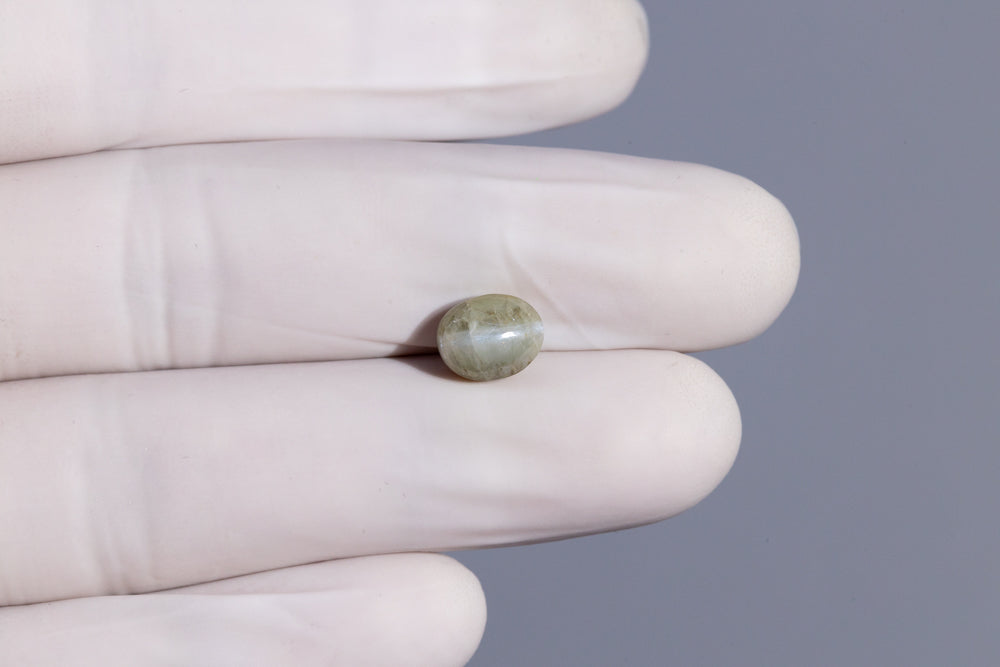 Natural Cat'S Eye (Lehsuniya) 3.92 Carats