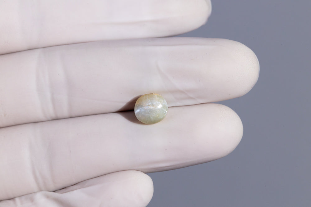 Natural Cat'S Eye (Lehsuniya) 4.13 Carats