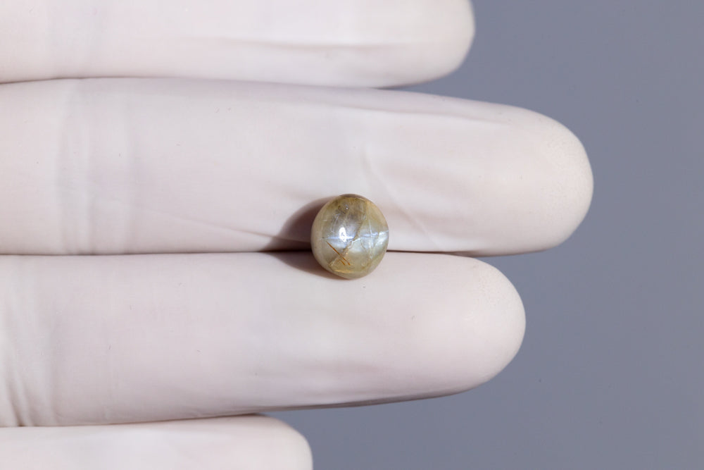 Natural Cat'S Eye (Lehsuniya) 5.34  Carats