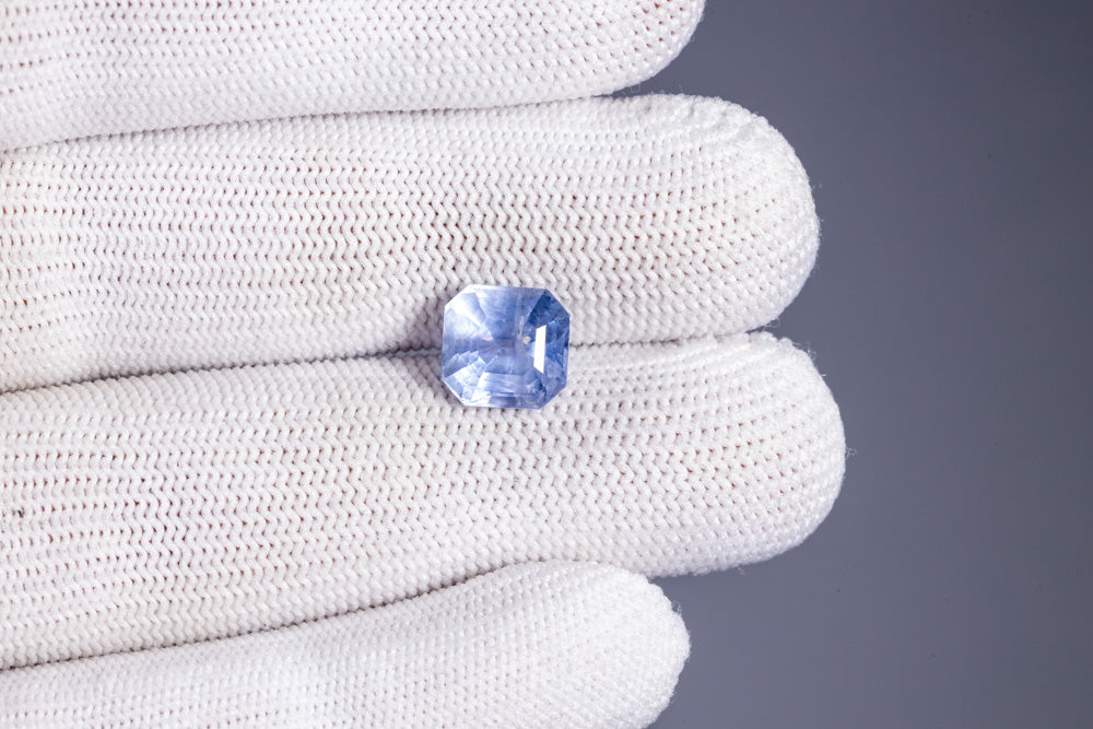 Natural Blue Sapphire (Neelam) 5.56 Carats