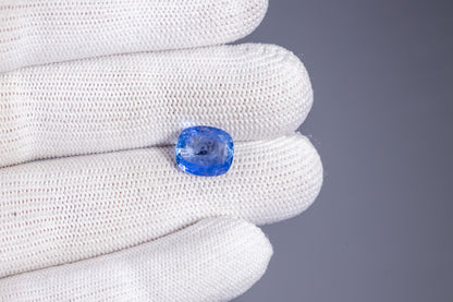 Natural Blue Sapphire (Neelam) 4.10 Carats