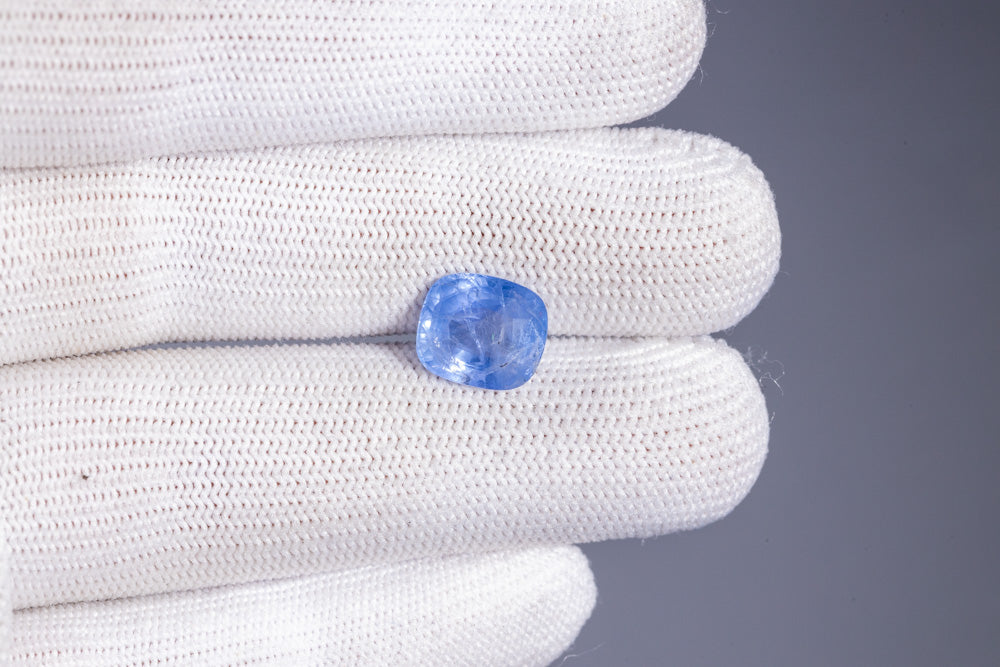 Natural Blue Sapphire (Neelam) 5.98 Carats