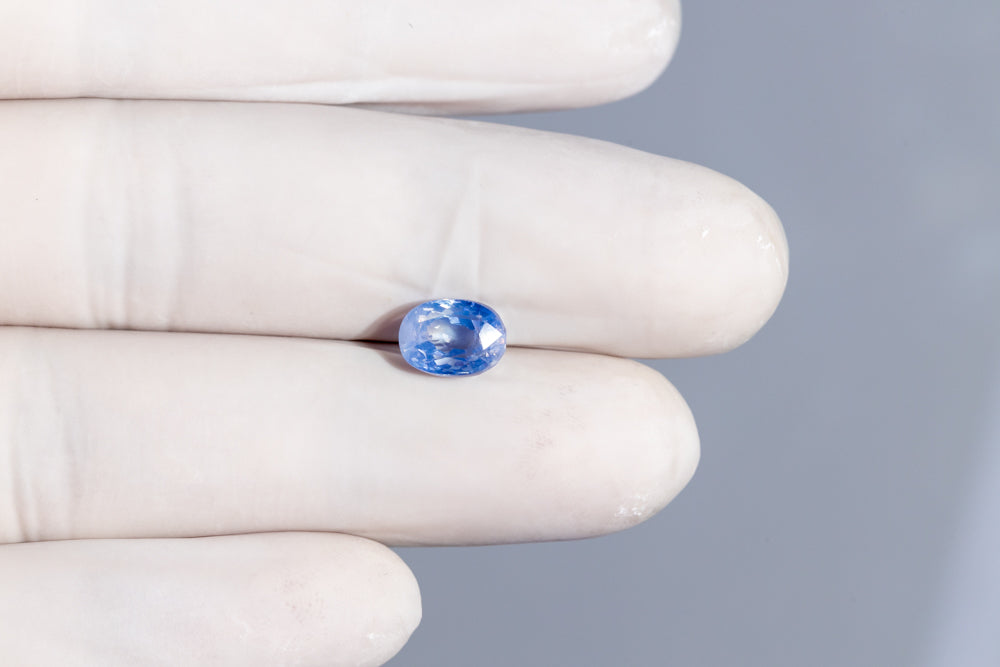 Kashmir Blue Sapphire (Neelam) 3.77 Carats