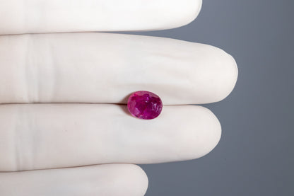 Natural Mozambique Ruby (Manik) 3.68 Carats