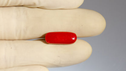 Natural Italian Red Coral (Moonga) 8.40 Carats