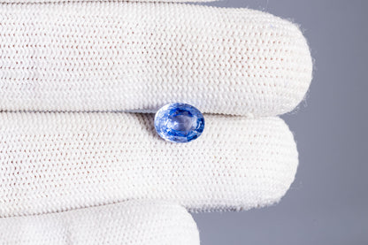 Natural Blue Sapphire (Neelam) 3.04 Carats