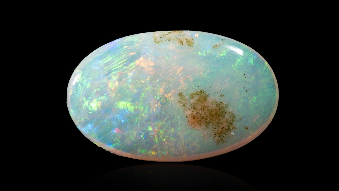 Natural Australian White Fire Opal 3.00 Carats