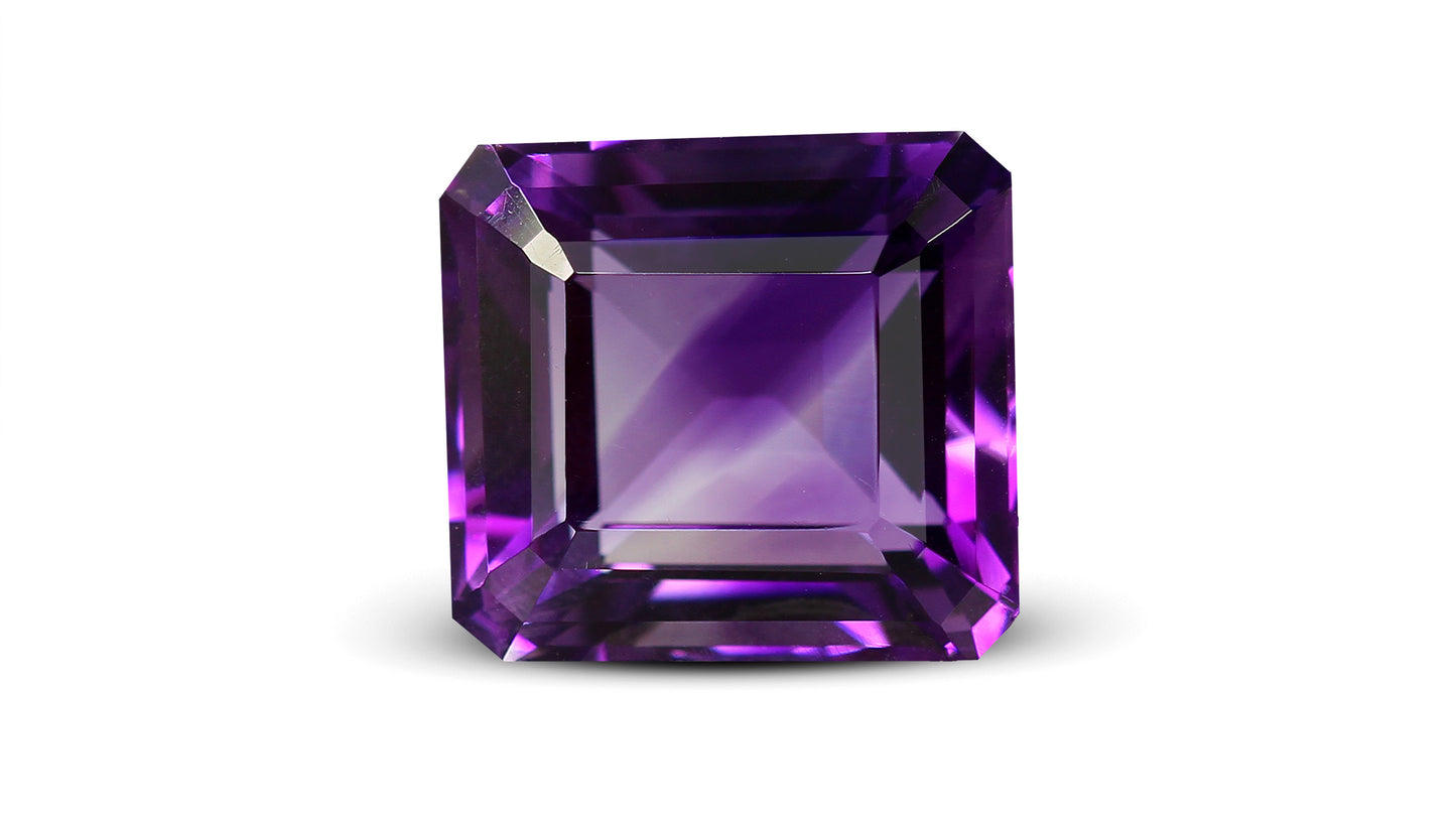NATURAL AMETHYST 17.25 CARATS.