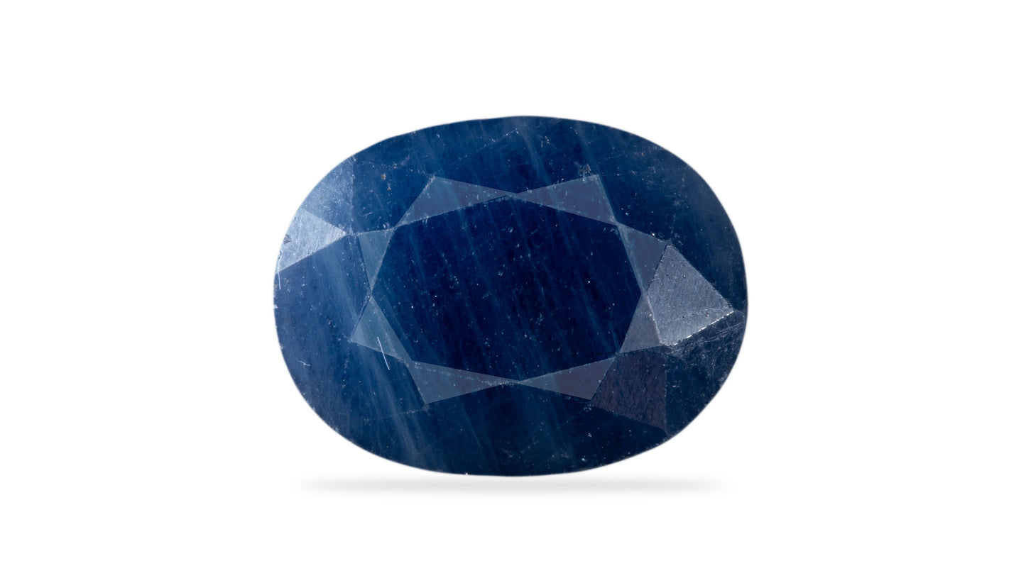 Natural Blue Sapphire (Neelam) 5.06 Carats