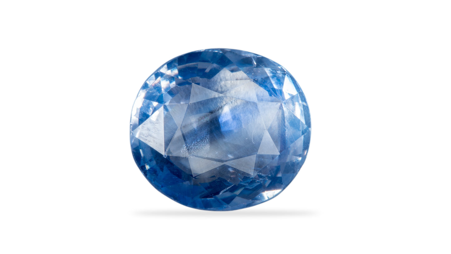 Natural Blue Sapphire (Neelam) 6.26 Carats