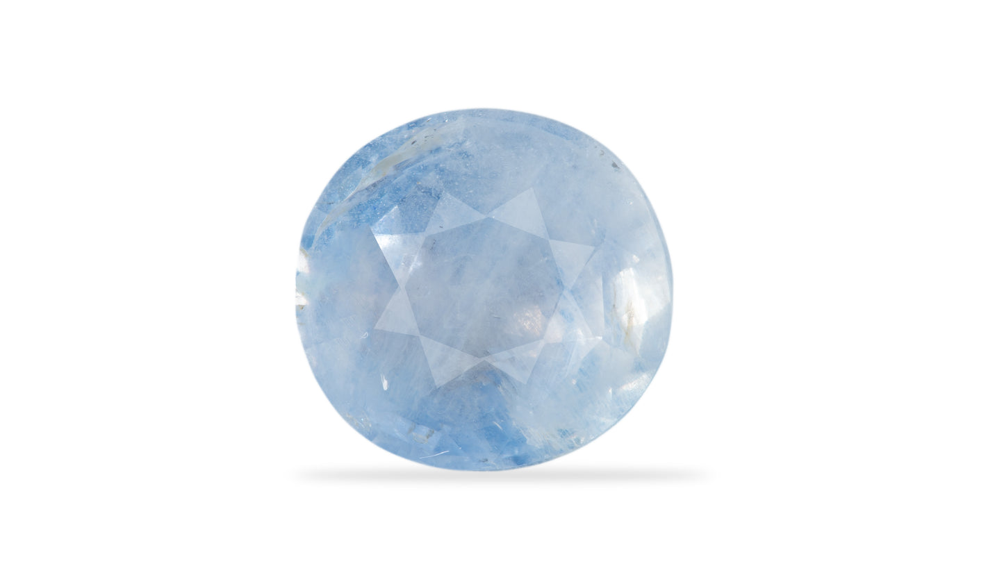Natural Blue Sapphire (Neelam) 6.49 Carats