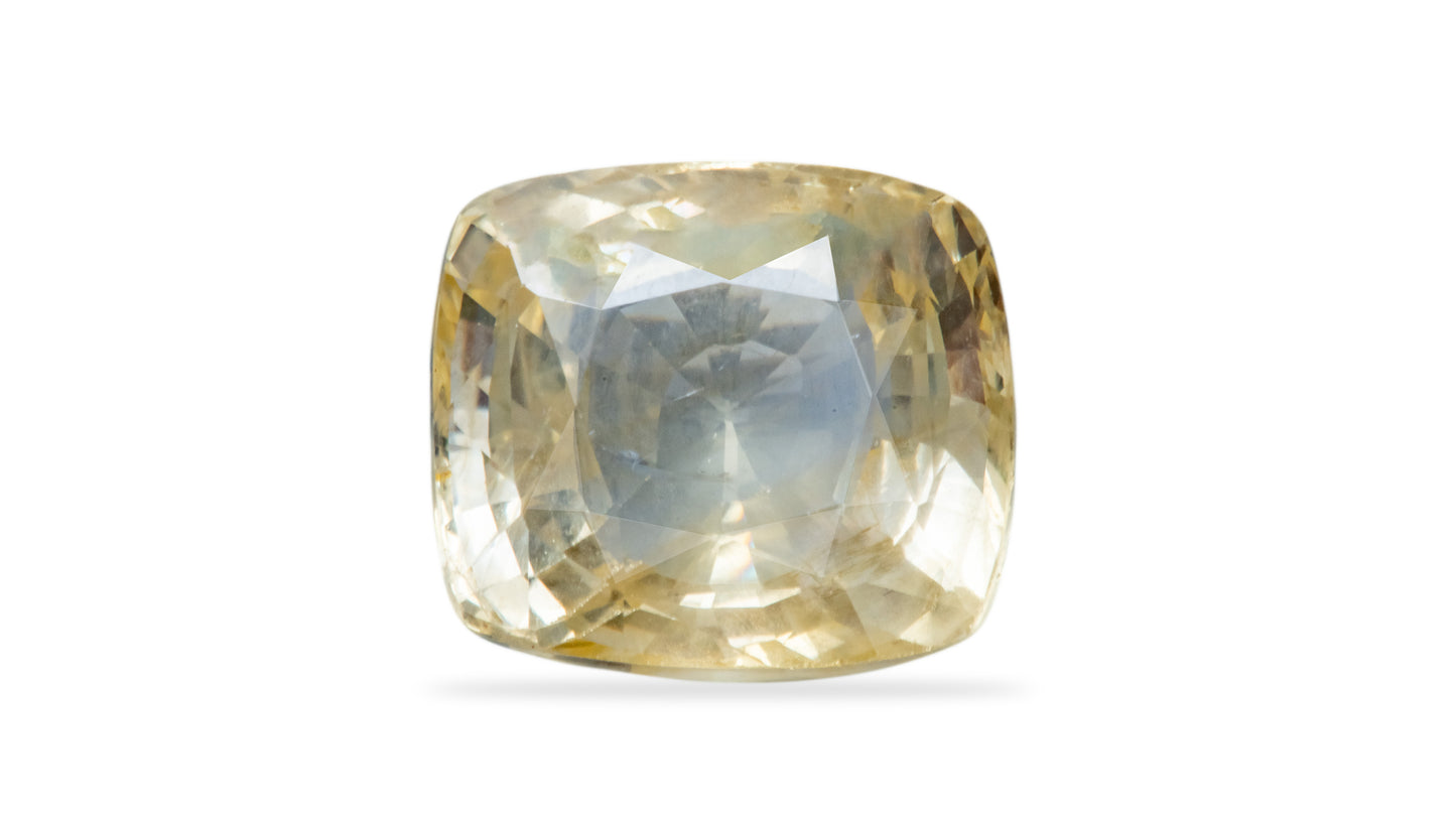 Natural Yellow Sapphire (Pukhraj) 7.86 Carats