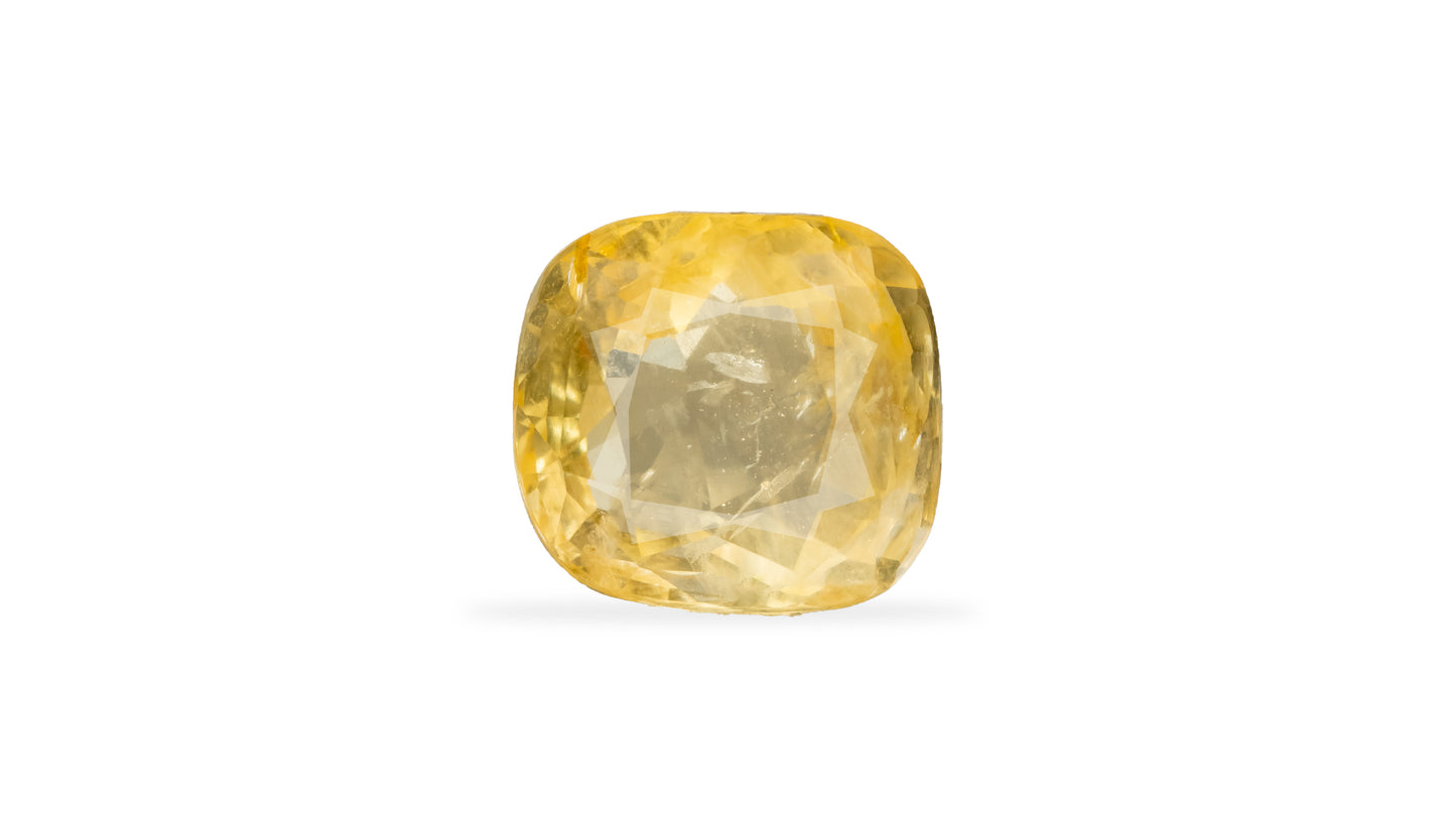 Natural Yellow Sapphire (Pukhraj) 6.40 Carats