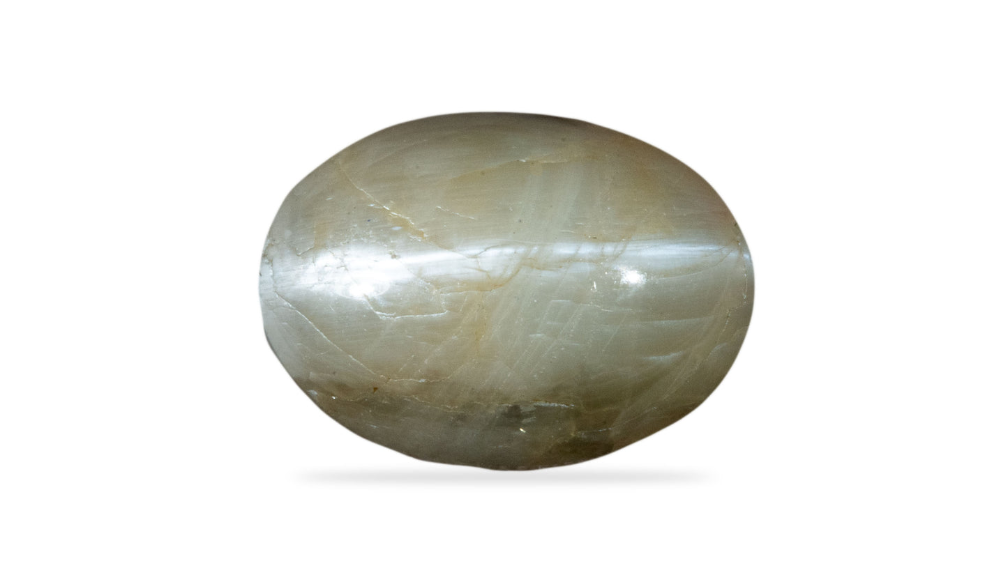 Natural Cat'S Eye (Lehsuniya) 5.57 Carats