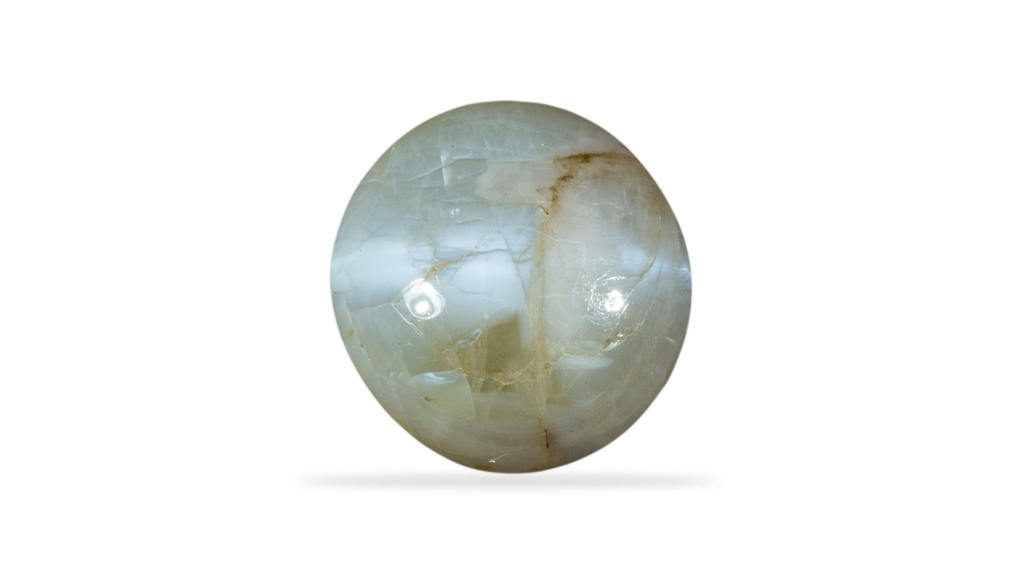 Natural Cat'S Eye (Lehsuniya) 8.38 Carats