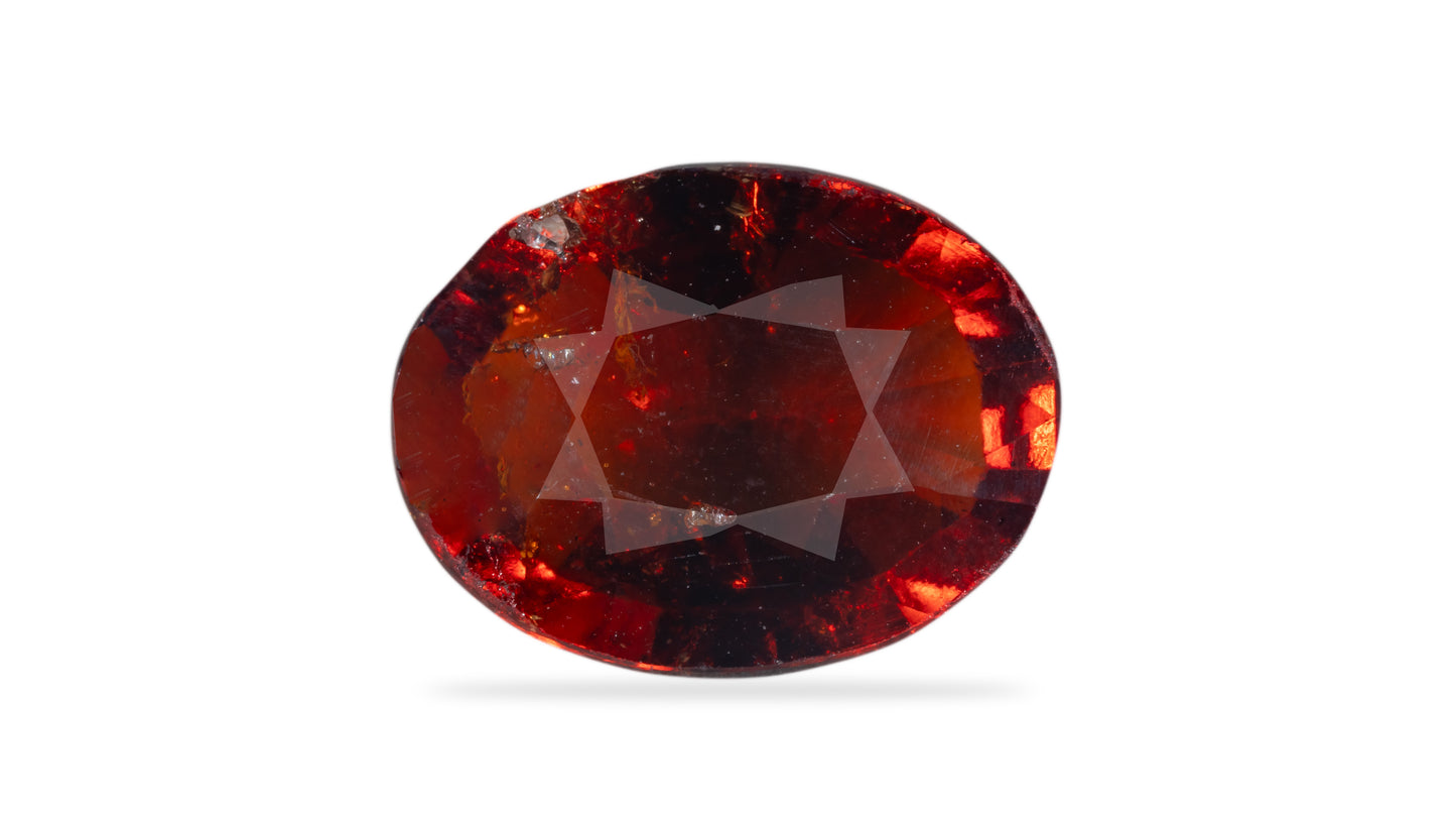 Natural Sri-Lankan Hessonite (Gomed) 6.68 Carats