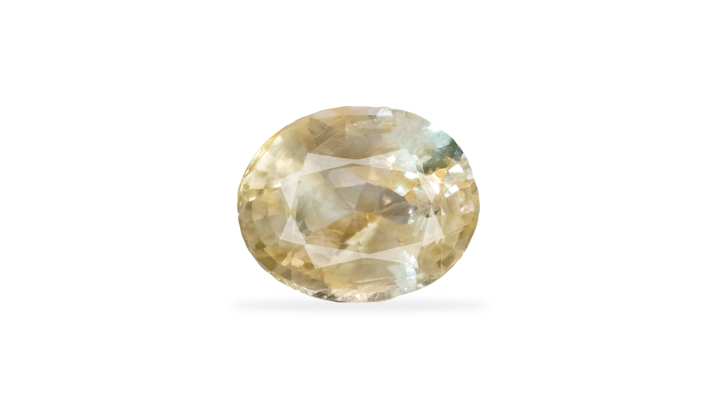 Natural Yellow Sapphire (Pukhraj) 4.78 Carats