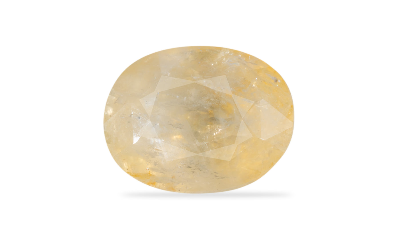 Natural Yellow Sapphire (Pukhraj) 8.77 Carats