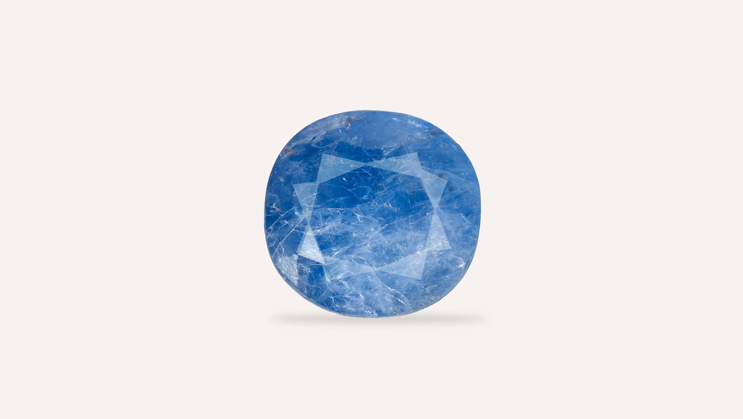 Natural Blue Sapphire (Neelam) 6.49 Carats