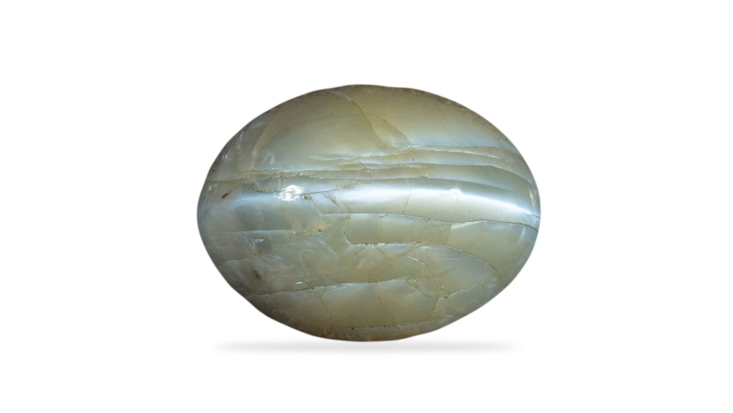 Natural Cat'S Eye (Lehsuniya) 6.71 Carats