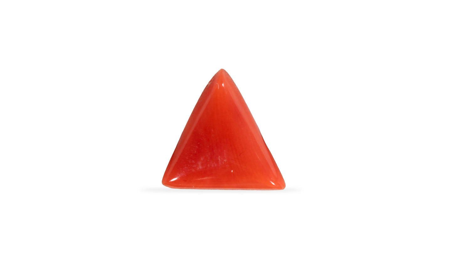 Natural Italian Red Coral (Moonga) 5.02 Carats