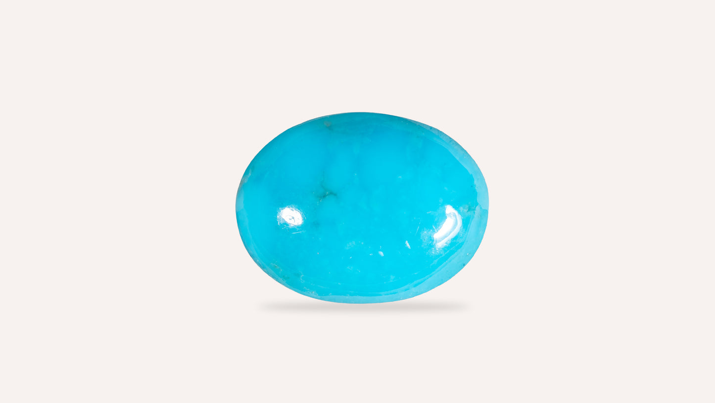 Natural Turquoise (Firoza) 6.22 Carats
