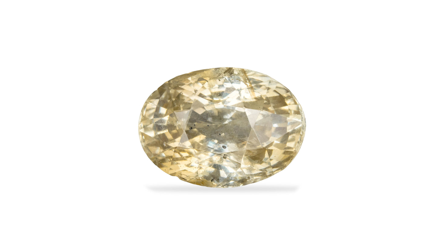 Natural Yellow Sapphire (Pukhraj) 7.89 Carats