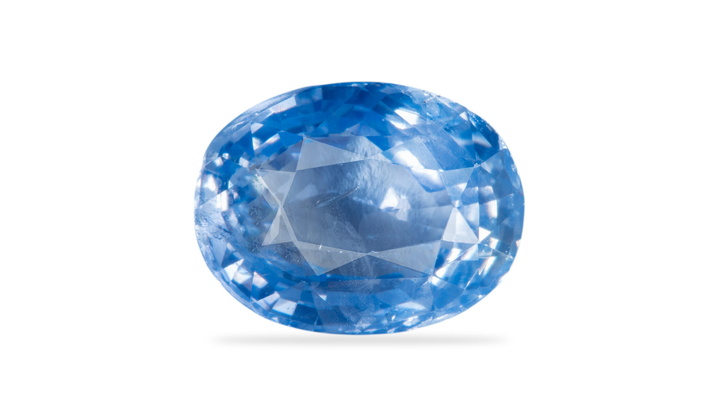 Natural Blue Sapphire (Neelam) 6.49 Carats