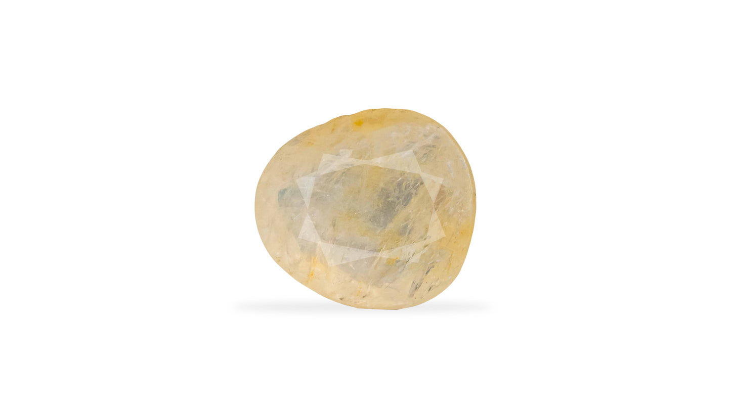 Natural Yellow Sapphire (Pukhraj) 4.46 Carats