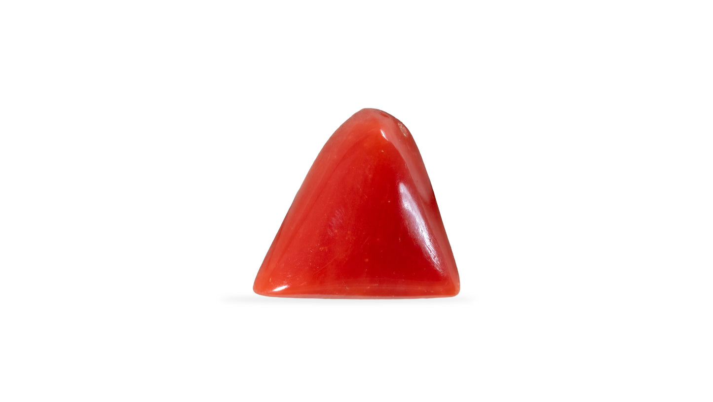 Natural Italian Red Coral (Moonga) 5.27 Carats