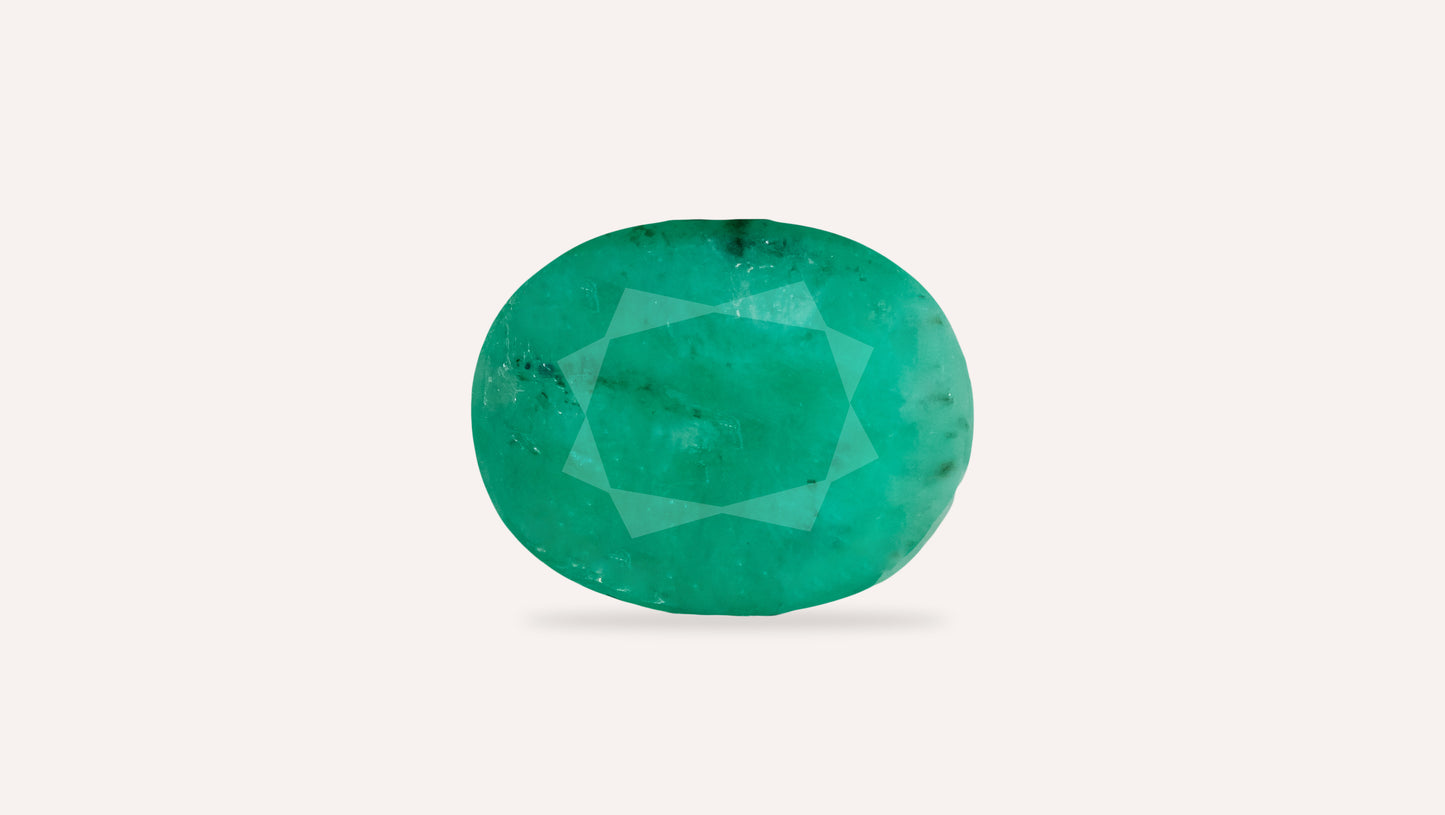 Natural Zambian Emerald (Panna) 5.21 Carats