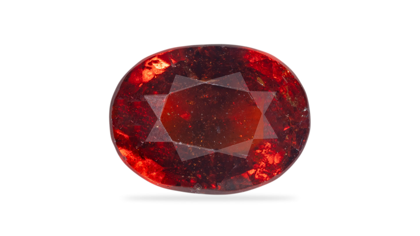 Natural Sri-Lankan Hessonite (Gomed) 11.15 Carats
