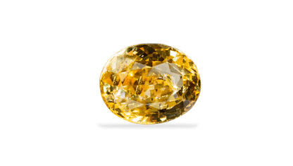 NATURAL YELLOW SAPPHIRE (PUKHRAJ) 3.06 CARATS