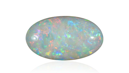 Natural Australian White Fire Opal 4.17 Carats