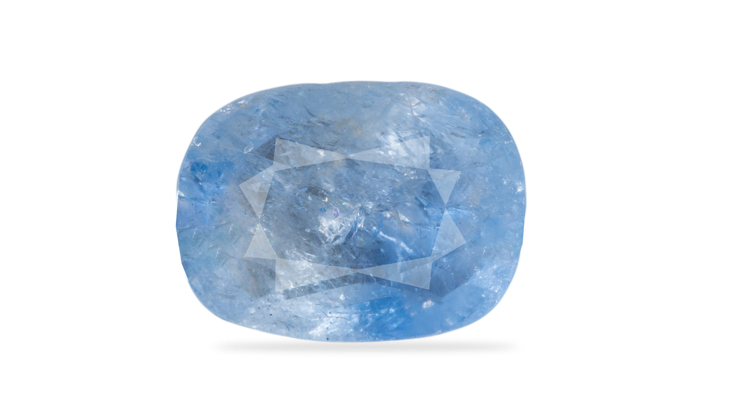 Natural Blue Sapphire (Neelam) 5.48 Carats