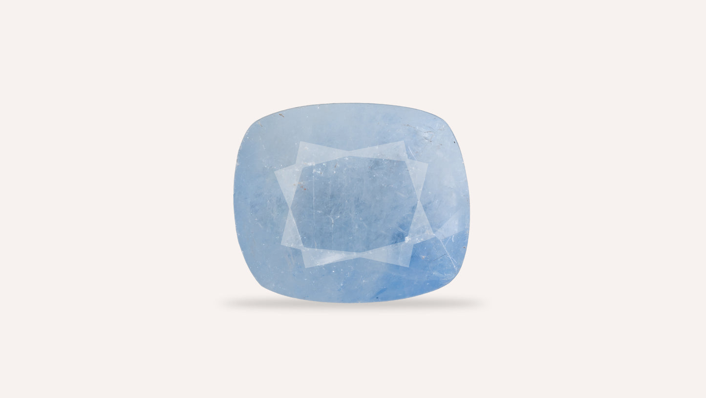 Natural Blue Sapphire (Neelam) 9.98 Carats