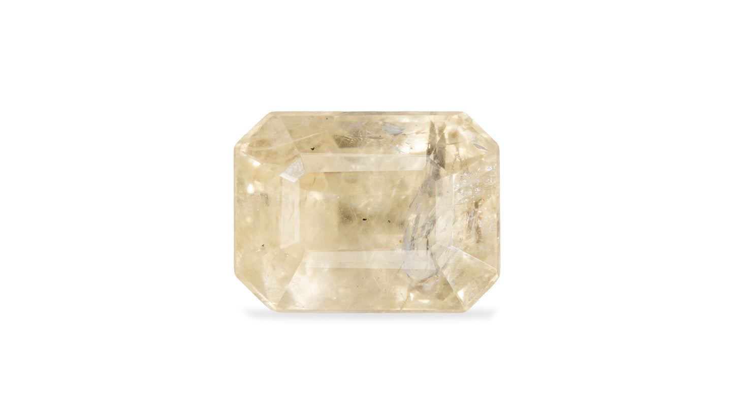 Natural Yellow Sapphire (Pukhraj) 10.10 Carats