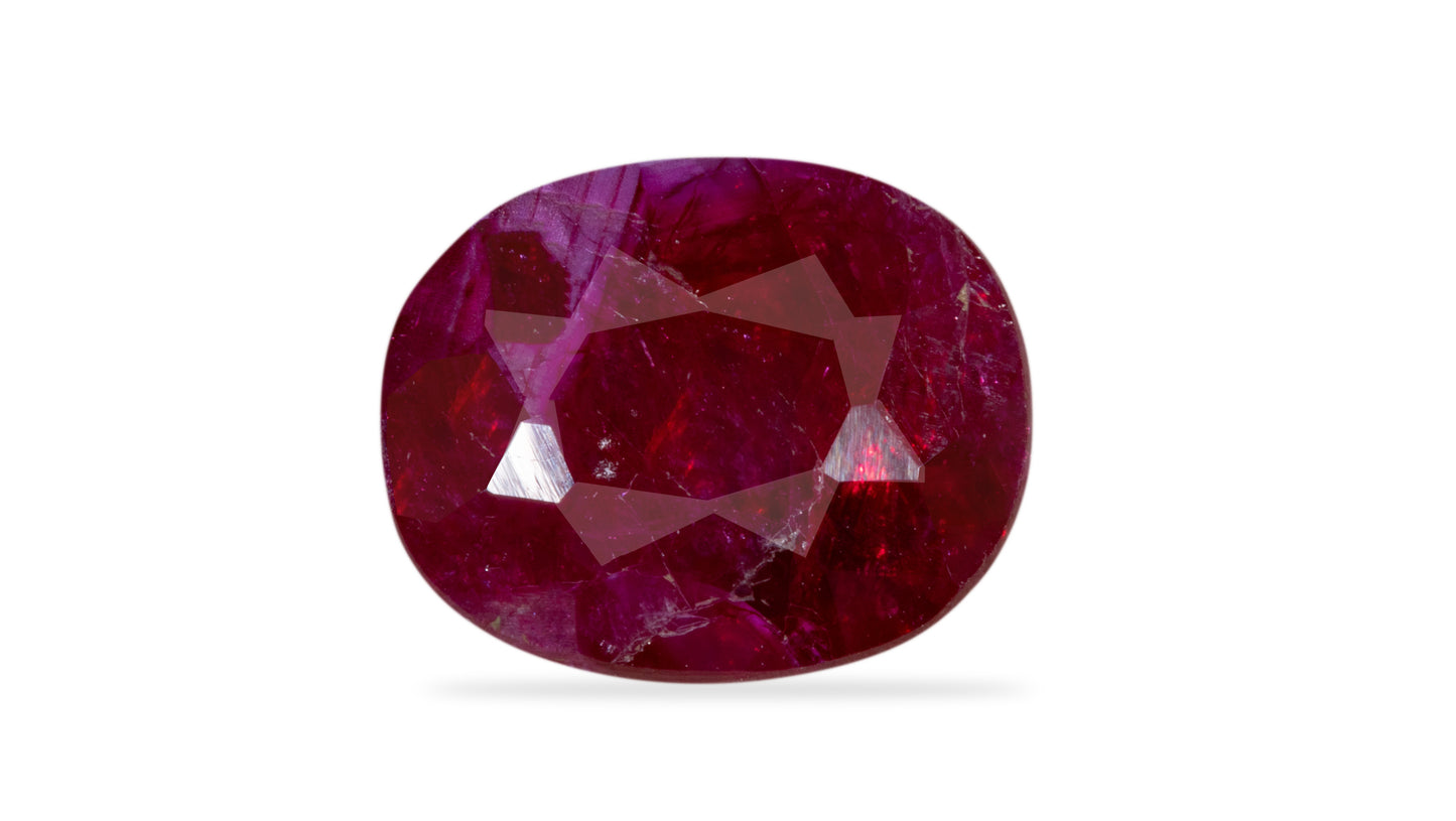 Natural Mozambique Ruby (Manik) 3.67 Carats