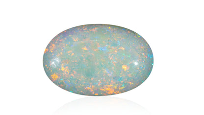 Natural Australian White Fire Opal 4.71 Carats