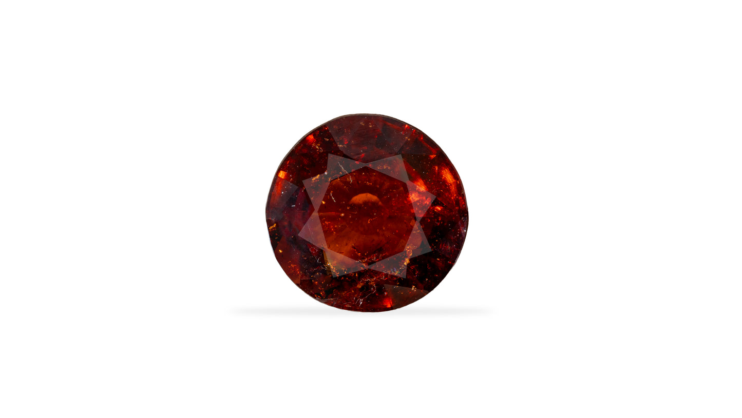 NATURAL HESSONITE (GOMED) 5.92 CARATS