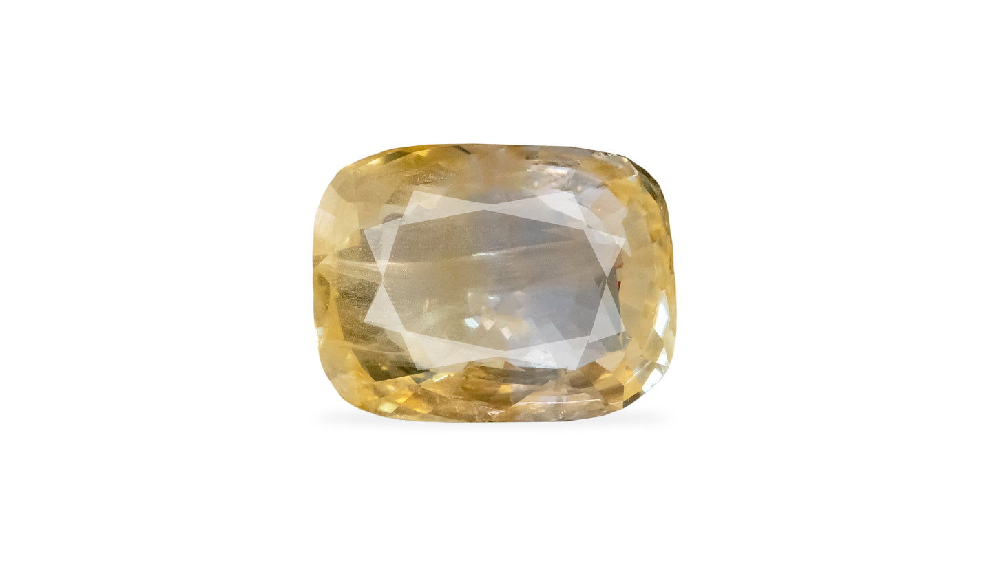 Natural Yellow Sapphire (Pukhraj) 5.77 Carats