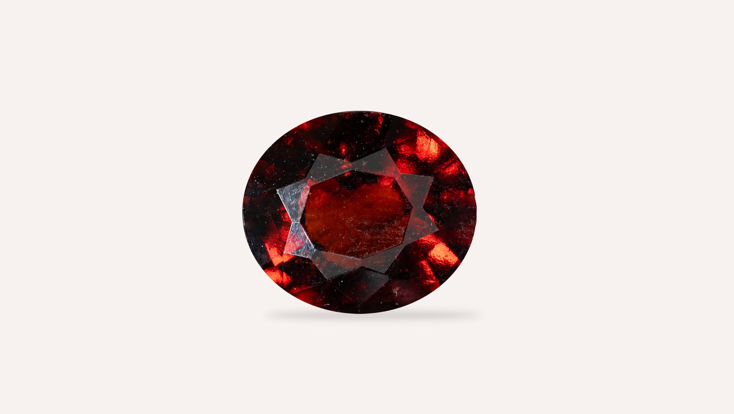 Natural Sri-Lankan Hessonite (Gomed) 8.58 Carats