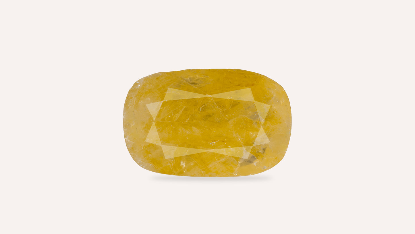 Natural Yellow Sapphire (Pukhraj) 8.83 Carats