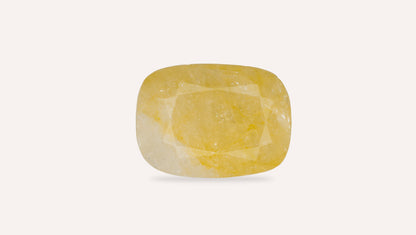 Natural Yellow Sapphire (Pukhraj) 10.91 Carats