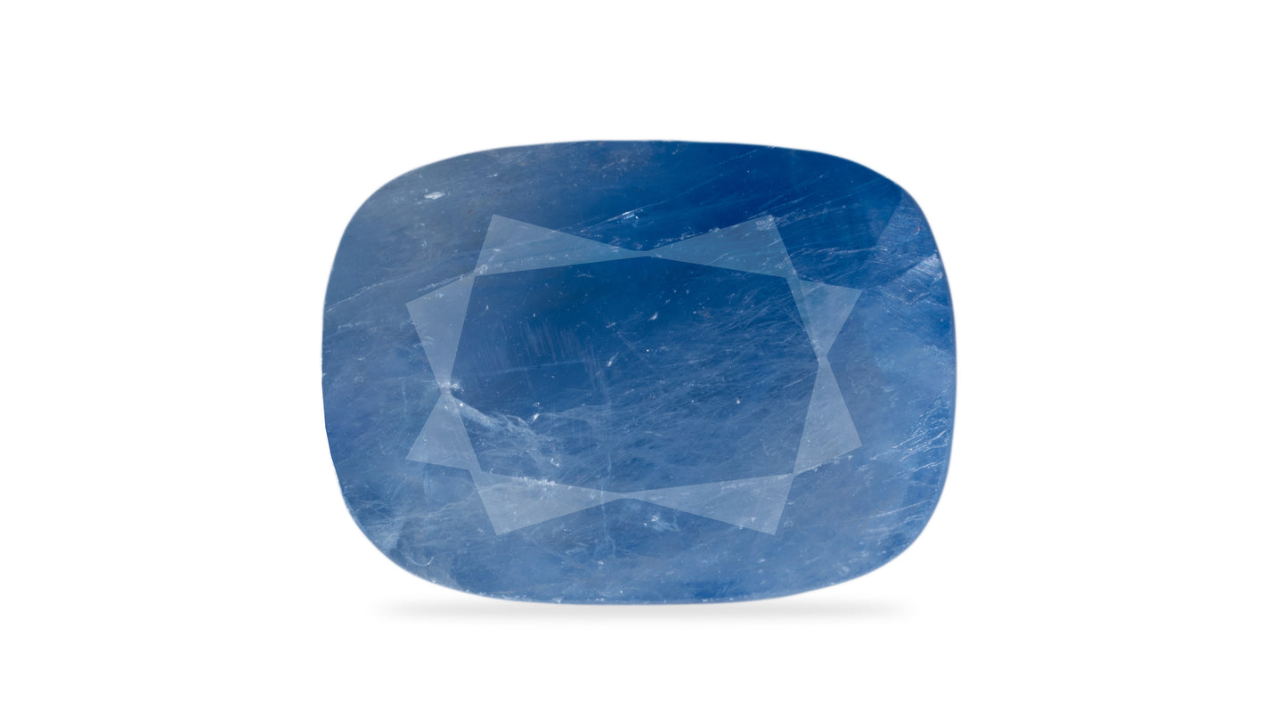 Natural Blue Sapphire (Neelam) 7.08 Carats